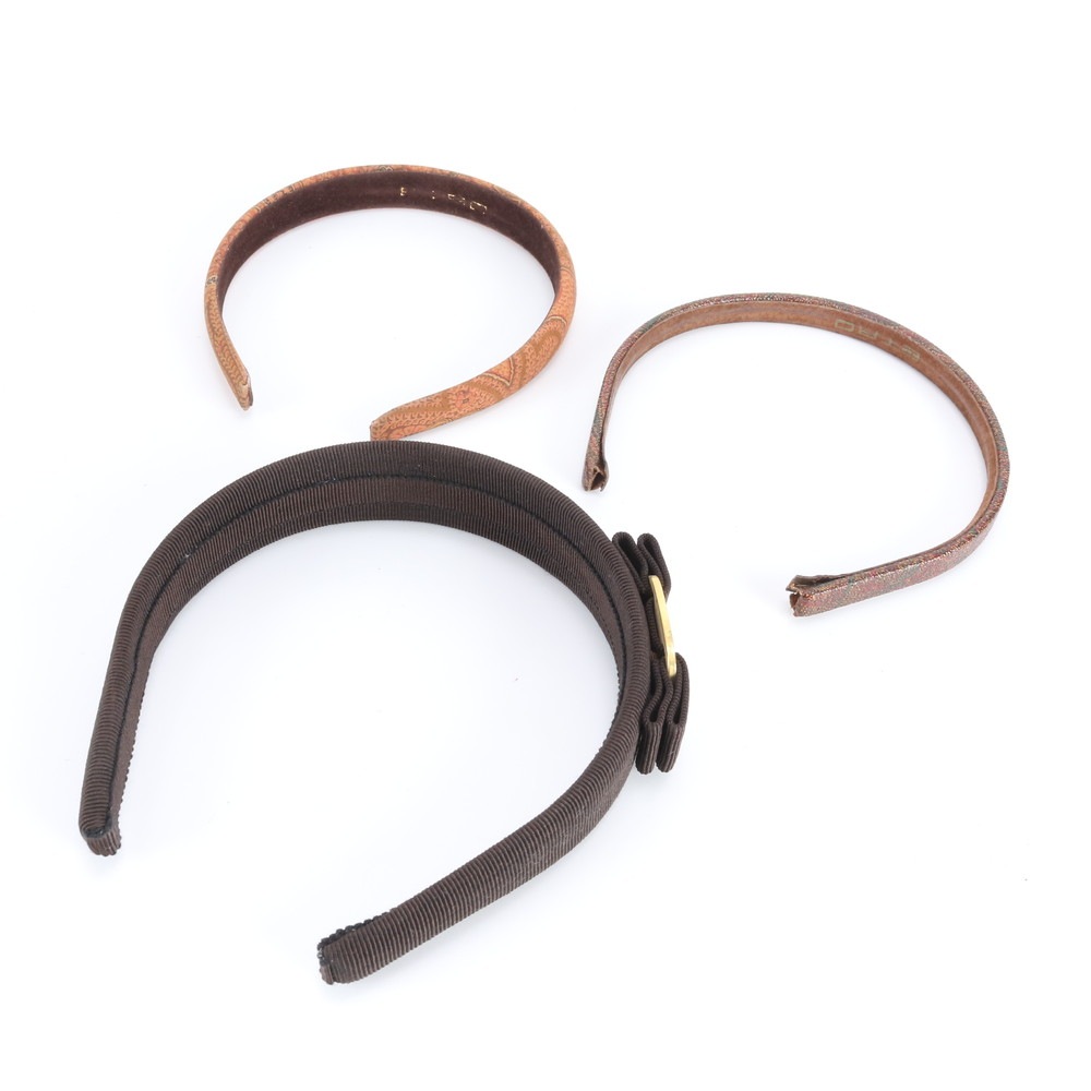 ヴァラリボン まとめ 3点 セット エトロ カチューシャ ヘアアクセサリー レディース EEE DX41-9 中古