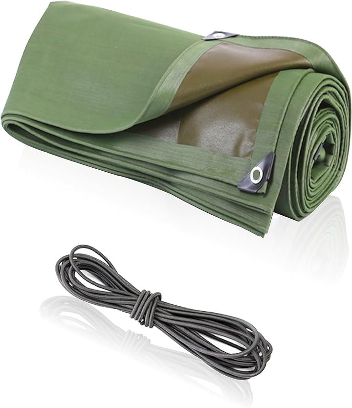 AZure 軽トラック 荷台シート ゴム紐付き 防水シート 極厚 荷台カバー