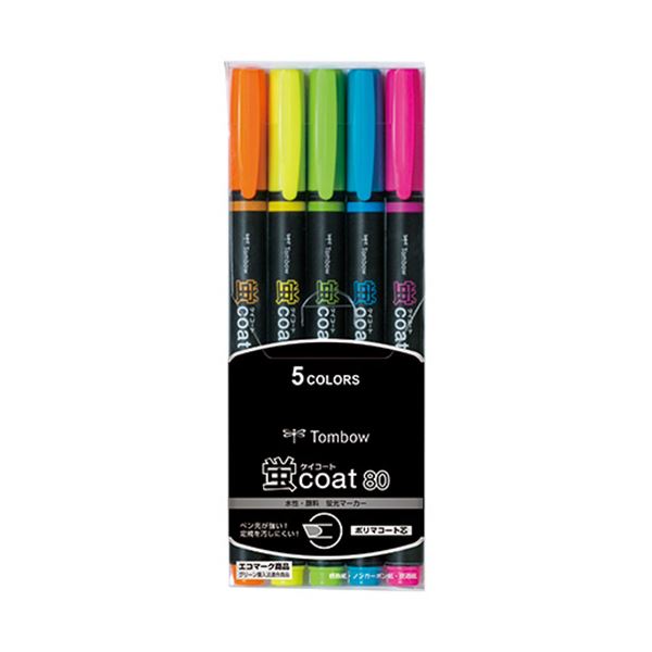 (まとめ) トンボ鉛筆 蛍コート805色（各色1本） WA-SC5C 1パック (×30セット)