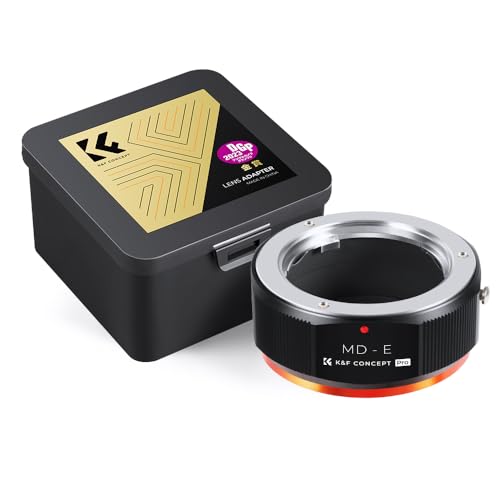 サイズ：Minolta MD K&F Concept マウントアダプター MD-E PRO Min