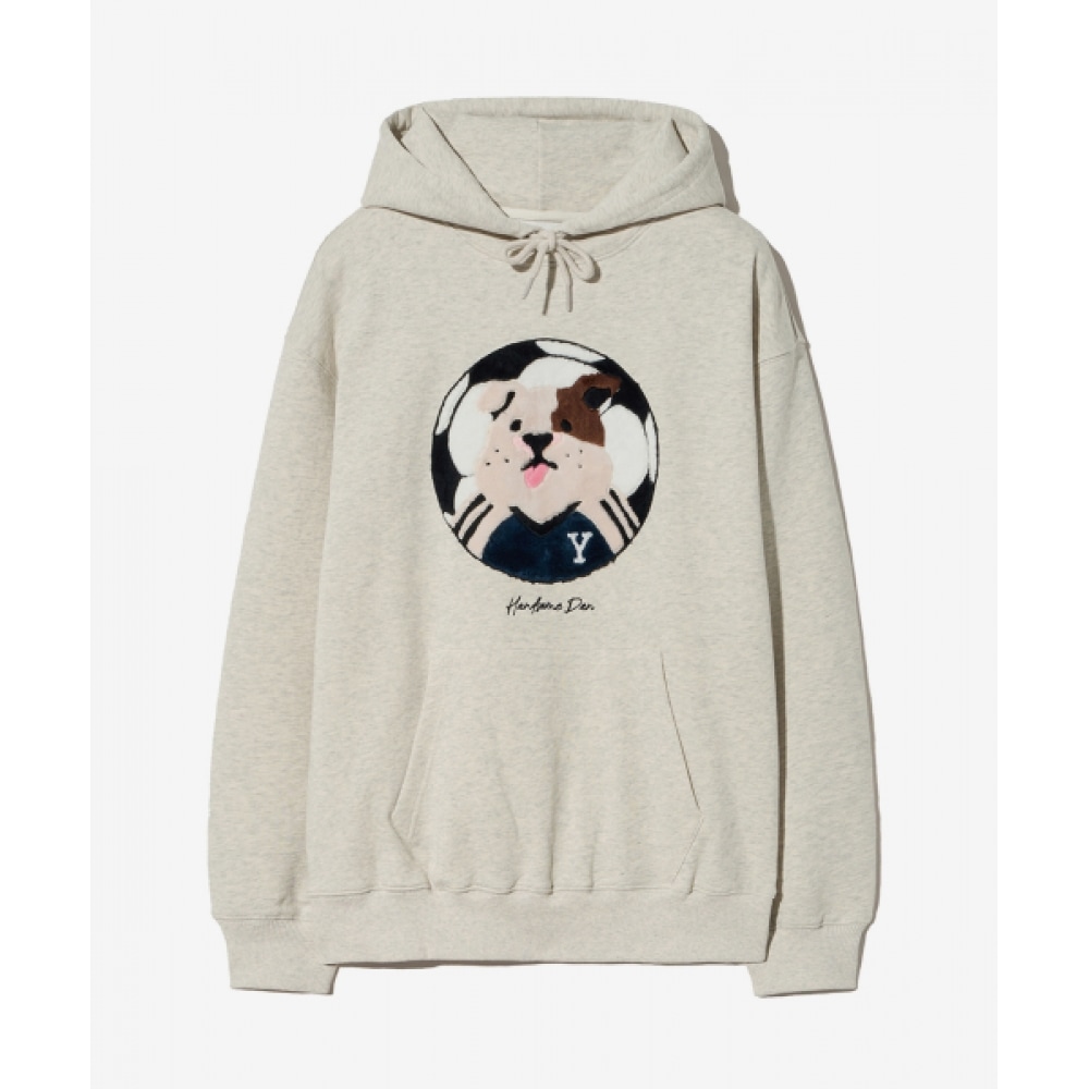 YALE ダンライクサッカーフード_オートミール