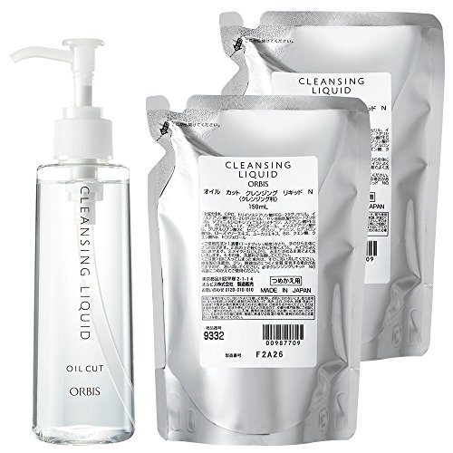 オルビス(ORBIS) クレンジングリキッド ボトル入り1点+詰替2点セット 計450ｍL