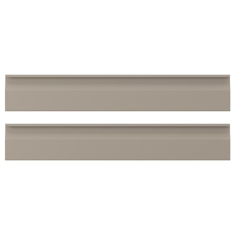 UPPLOV ウップローヴ 引き出し前部 - マット ダークベージュ 60x10 cm