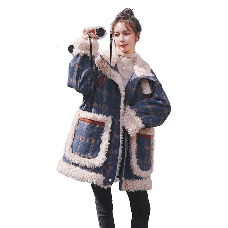 ジャケット　アウター　レディース　ハイネック　コート　冬服 韓国ファッション　モコモコ　ふわふわ