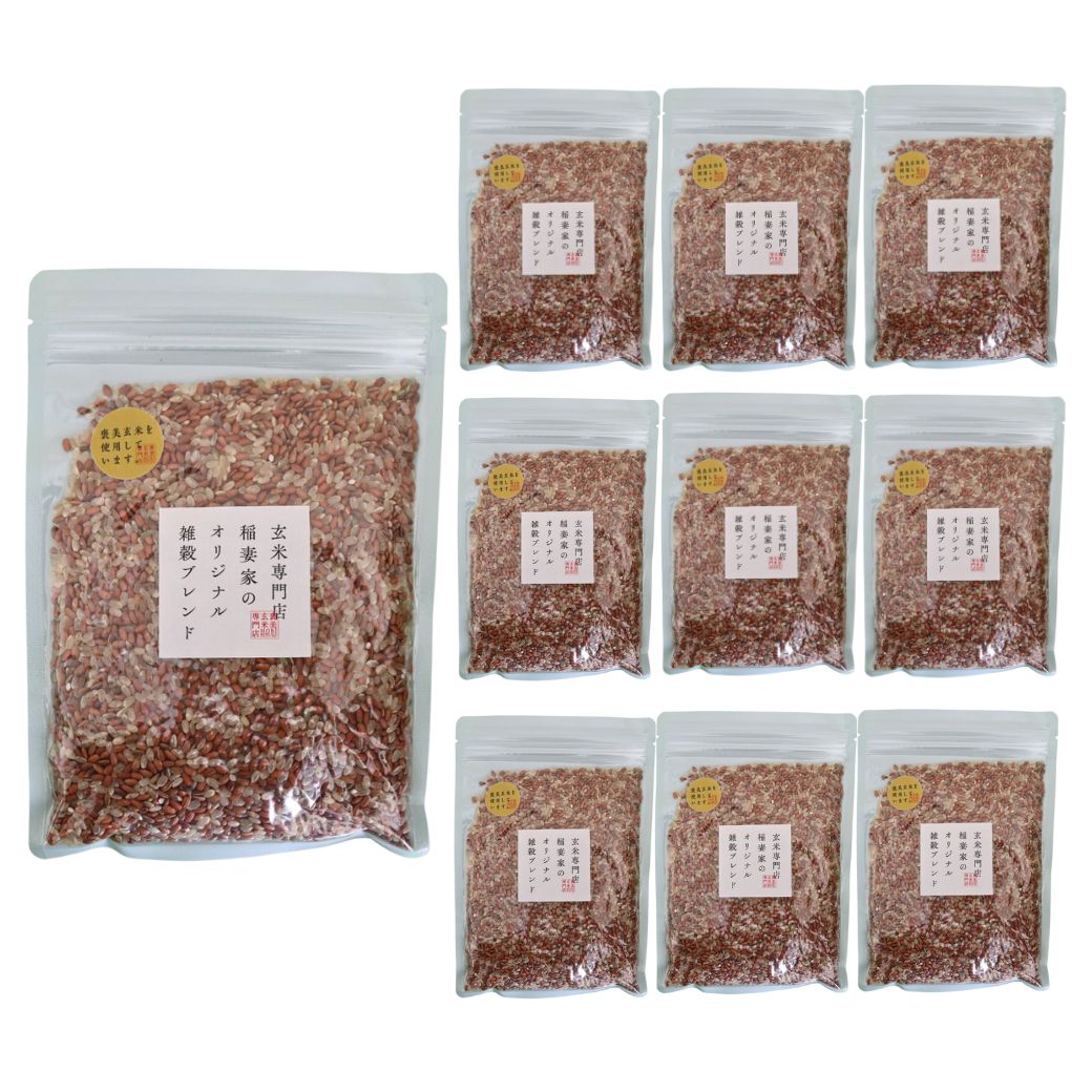 赤米ブレンド 3kg(300g×10袋) グルテンフリー 雑穀米 国産 雑穀 玄米 赤米 パック 混ぜるだけ 個包装 米 スーパーフード 雑穀まい ざっこく