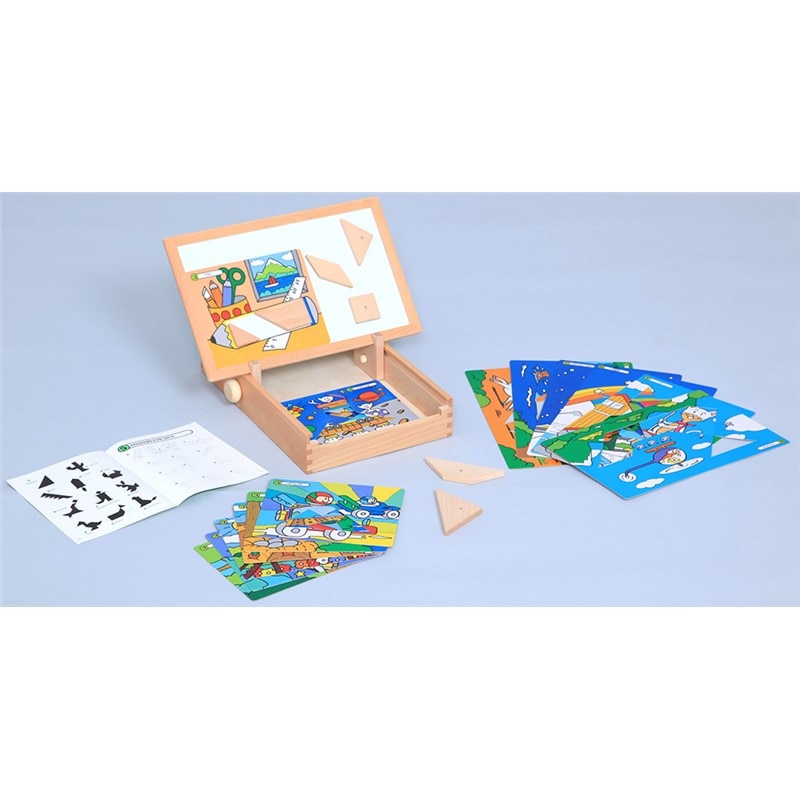 アカバネ(akabane) タングラムデツクロウ! 学校機器 器具 (j600)