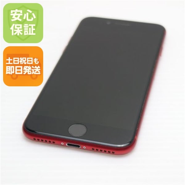 超美品 SIMフリー iPhone SE 第2世代 128GB レッド 白ロム 93