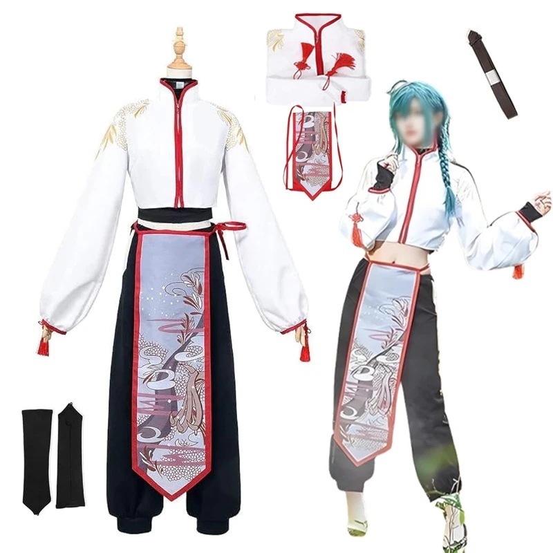 緑仙 コスプレ 衣装 りゅーしぇん コスプレ コスチューム 学園祭 文化祭 仮装 演出服 ウイッグ追加可能