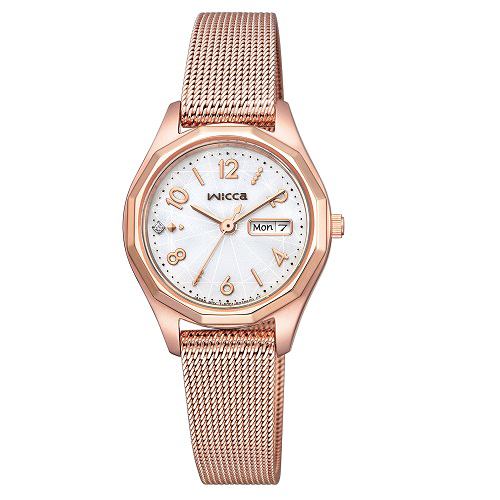 シチズン KH3-568-15 wicca デイ＆デイト 10気圧防水 ソーラーモデル 14,045円