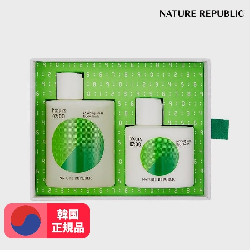 アワーズモーニングモスパルファムボディセットフレッシュグリーンフローラル香300ml+200mlシングルオプションND0043