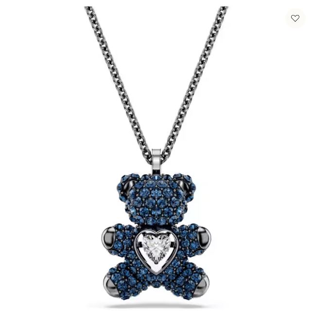 【ゼロベースワン友情ネックレス】 テディ ペンダント・ブルー・ルテニウムプレーティング（5729822） 27,719円