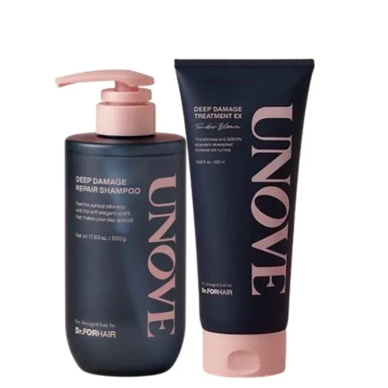 [正規品] ディープダメージリペアシャンプー 500g （タンパク質アンプルシャンプー）+ディープダメージトリートメントEX テンダーブルーム 320ml （フローラルムスクの香り） ケラチンタンパク