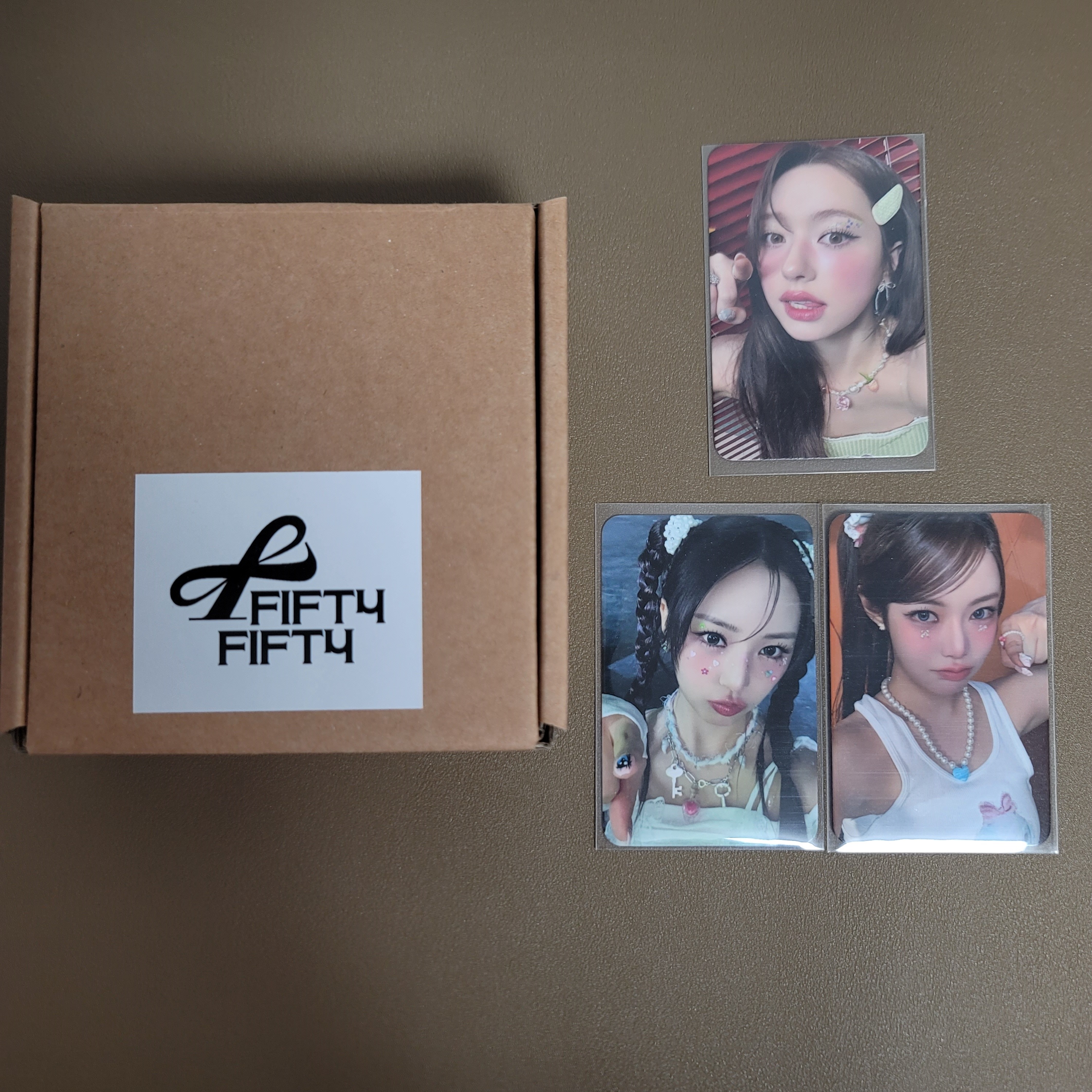 FIFTY FIFTY フィフティーフィフティー 公開放送 サノク トレカ 芳香草 キナ HANA POOKIE