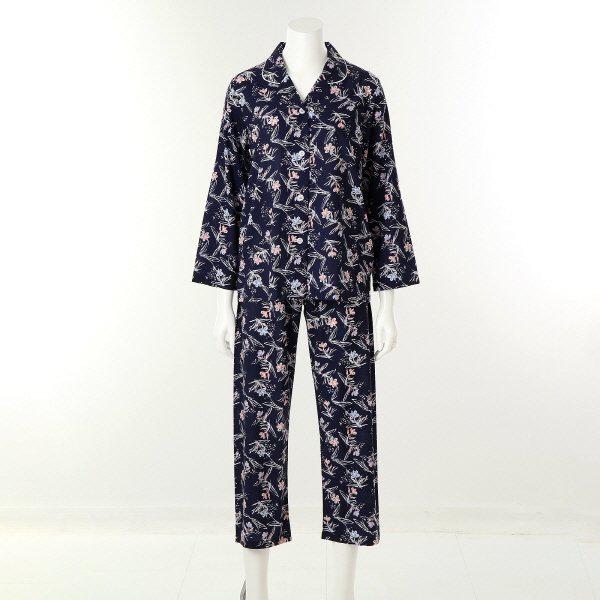 [] VPAA206W 軽くてタッチが素晴らしいポリ30D素材でデザインされた女性長袖長ズボンパジャマ