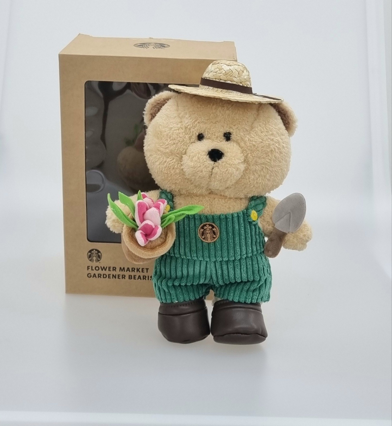 スターバ KOREA ベアリースタースプリングフラワーマーケット農家キーホルダー人形 5,994円