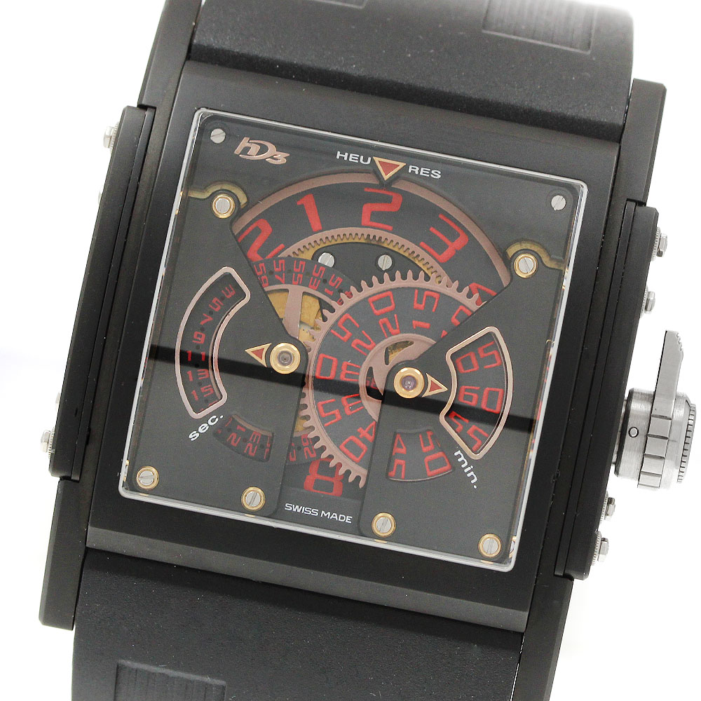HD3 HD3 スリーマインズ スモールセコンド 自動巻き メンズ 美品 _957084【中古】