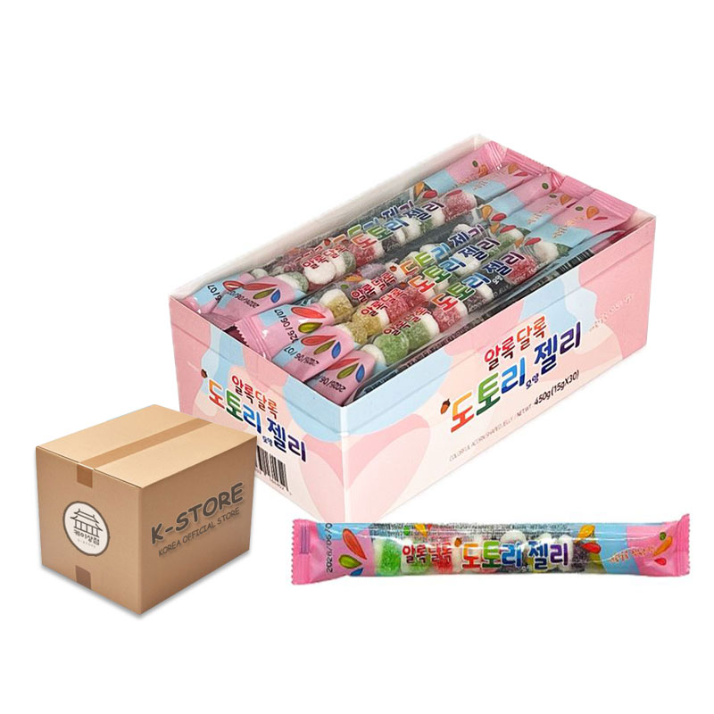 [業者向け] カラフルどんぐりグミ 15g (30 x 24) / 1BOX