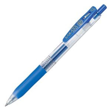 【未使用品】 (まとめ) ゼブラ 60セット 1本 JJB15-PB ペールブルー 0.7mm サラサクリップ ゲルインクボールペン 筆記具