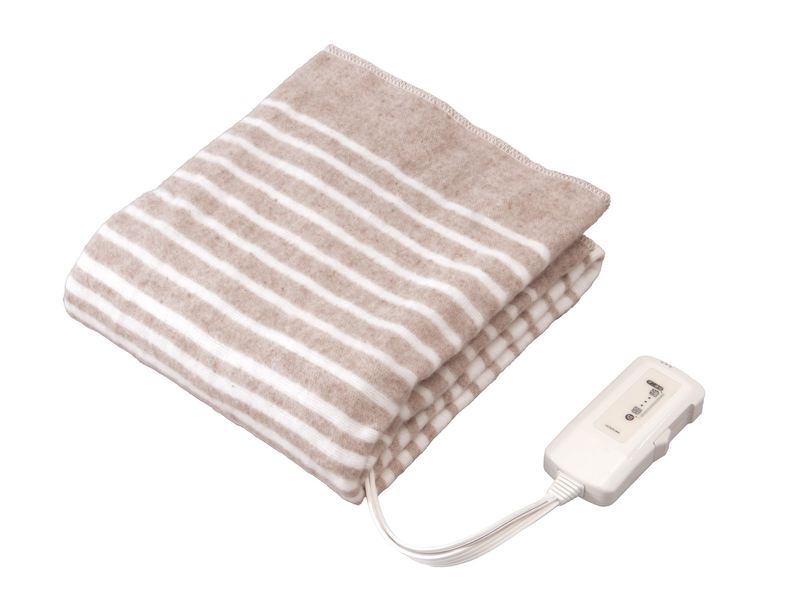 コイズミ 電気毛布 敷毛布 130×80cm 丸洗い可 頭寒足熱配線 ダニ退治 無段階温度調節 節電 省エネ KDS-40242