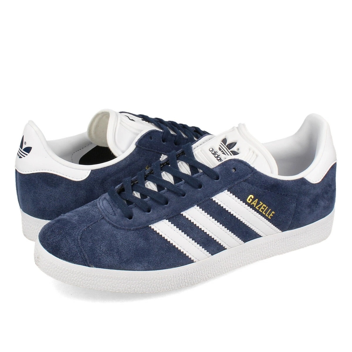 GAZELLE COLLEGE NAVY/WHITE/GOLD MET 【Originals】