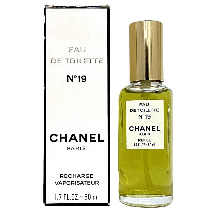シャネル 香水 NO19 オードトワレ 開封済み 中古 CHANEL 50ml ヴィンテージ