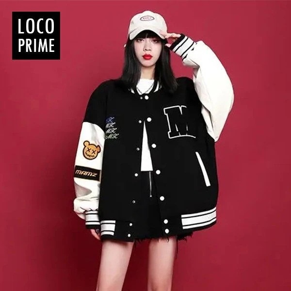 スタジャンレディーススタジアムジャンパージャケットジャンパーゆったりアlウタースポーツスウェット大きいサイズカジュアルお洒落体型カバー