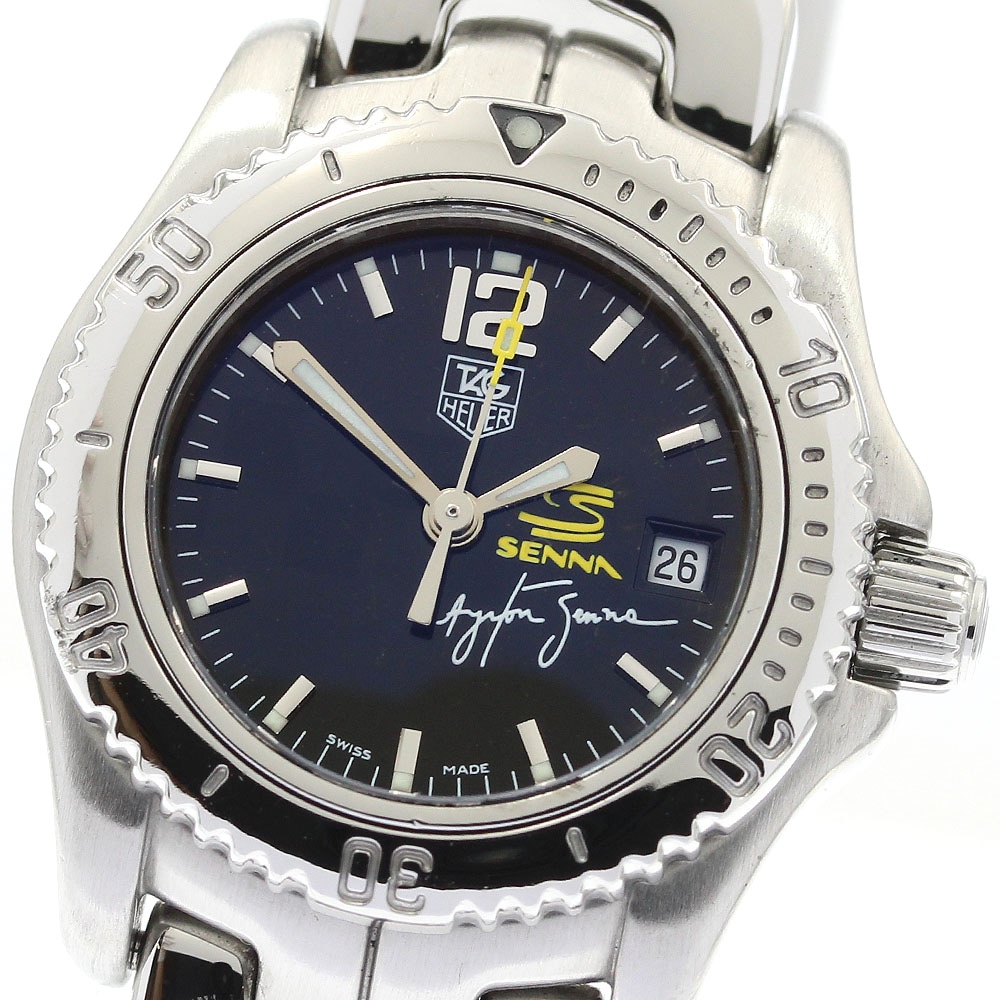 タグホイヤー TAG HEUER WT141N.BA0560 リンク アイルトンセナ リミテッドエディション 2002 限定1500本 クォーツ レディース 良品 _917221【中古】