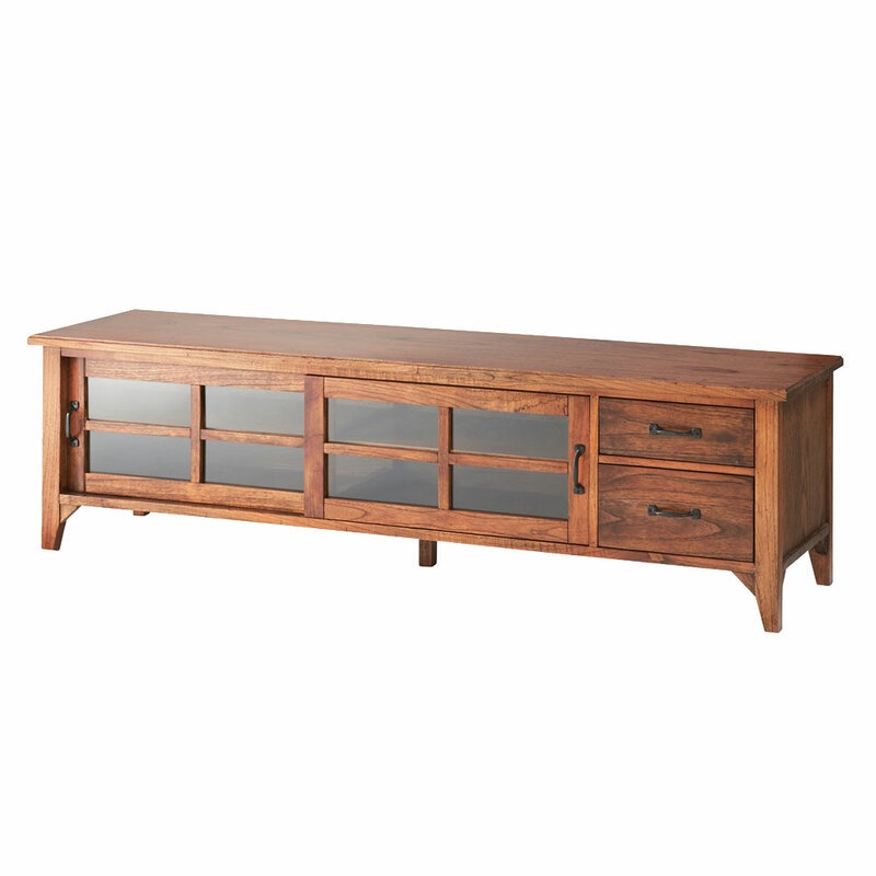 ティンバー ローボードワイド PM-306 【 インテリア雑貨 リビング家具 テレビ台 木製 おしゃれ TVボード 収納家具 AVボード 】