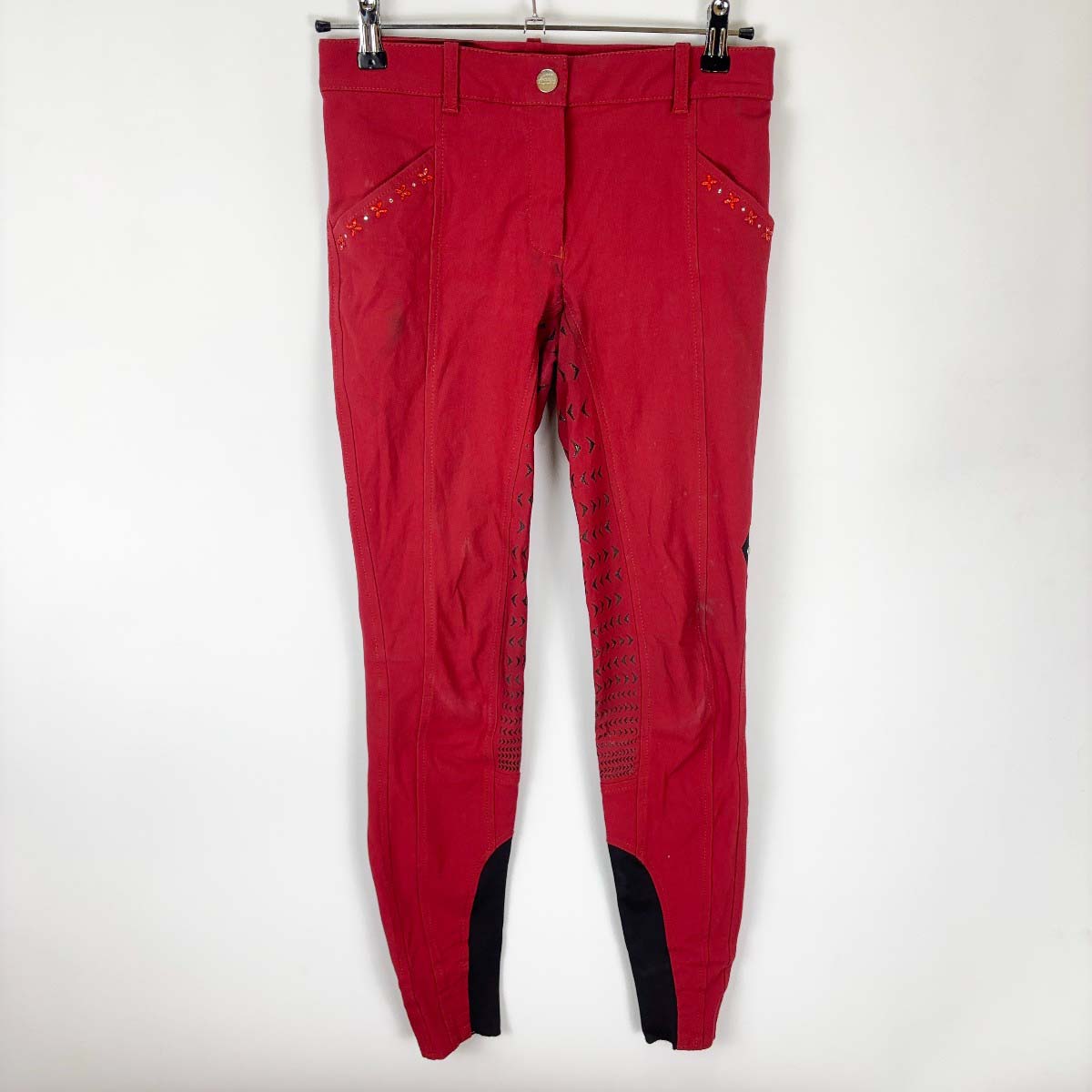 【中古】EQUILINE エクイライン COMMESSA キュロット I42 レッド レディース 乗馬 馬術 5,115円