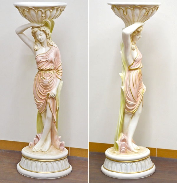 Qoo10] ロココ調 女神のヴェイス 高級 花台 ス