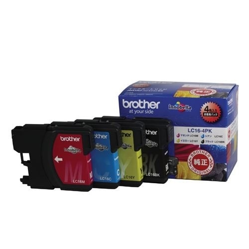 インクジェットカートリッジ LC16-4PK 00008830