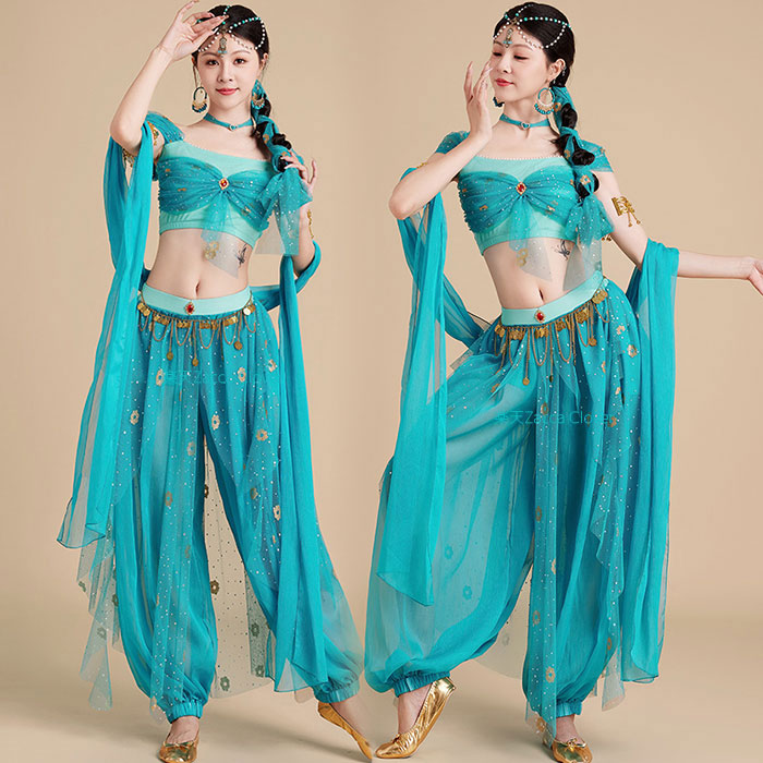 ハロウィン衣装 大人 レディース プリンセス ドレス ジャスミン コスチューム ハロウィン コスプレ 女性 衣装 ハロウィン仮装 セクシー 魔術 コスプレ衣装 ハ 魔法 5,366円