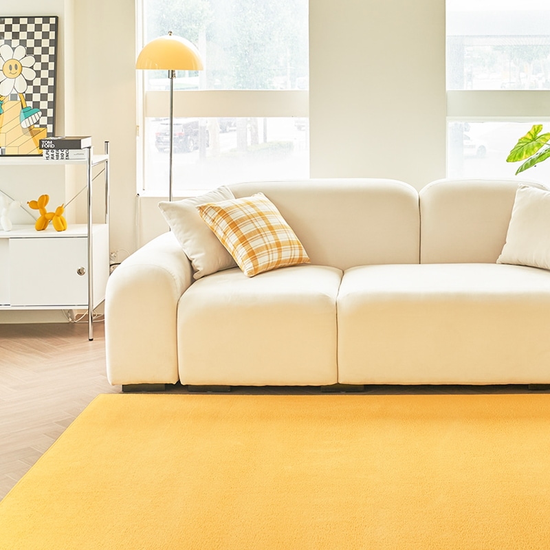 【韓国】【scandi&home】クレヨン 短毛ラグ 四季カーペット 5,934円