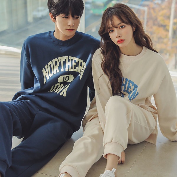 国産 アイオワ 起毛 ツーピース トレーニング イージーウェア 上下