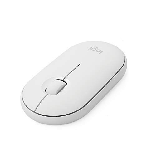 ロジクール ワイヤレスマウス 無線 マウス Pebble SE-M350OW 薄型 静音 オフホワイト ワイヤレス windows mac Chrome Android Surface iPad OS