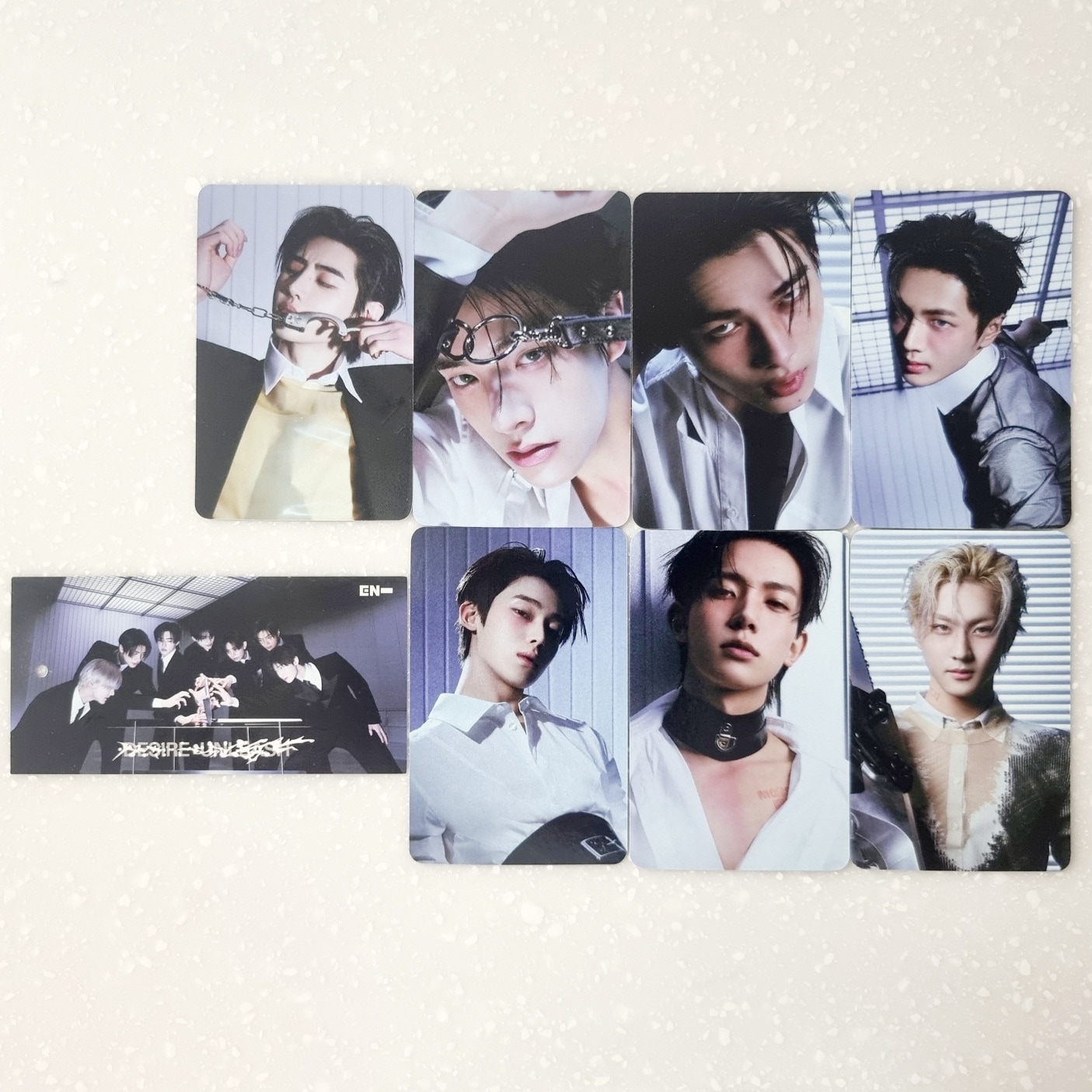 初回特典トレカ7枚 ENHYPEN DESIRE : UNLEASH