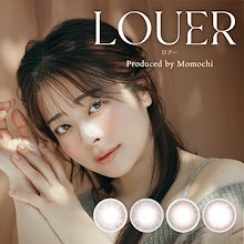 2セット購入がお得【2セット毎に399円引き】1箱10枚入 ロアー ワンデー LOUER 1day ももち 牛江桃子 ナチュラル 色素薄い系 ちゅるん 透明感 14.2mm 8.7mm 度なし 度あり