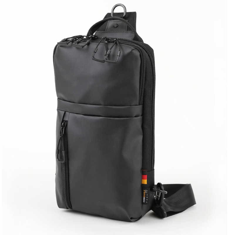 BERMAS　クロスボディバッグ 撥水加工 BAUER GEHEN ブラック　60622