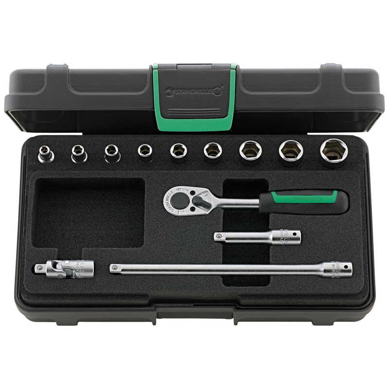 STAHLWILLE　13点組 1/4SQ ソケットレンチセット　40/9/4KN