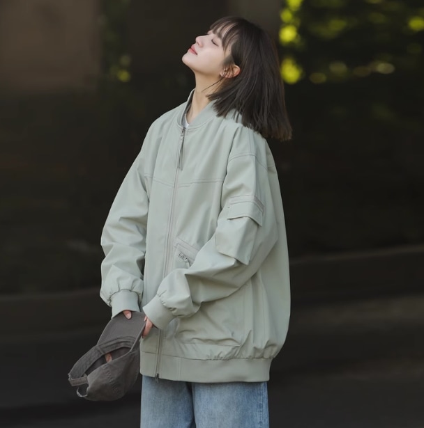 レディース ジャケット ワイド フレア かわいい 大人可愛い シンプル カジュアル 上品 おしゃれ かっこいい レトロ アジアン エスニック エキゾチック こなれ感 ラフ メンズライク マニッシュ