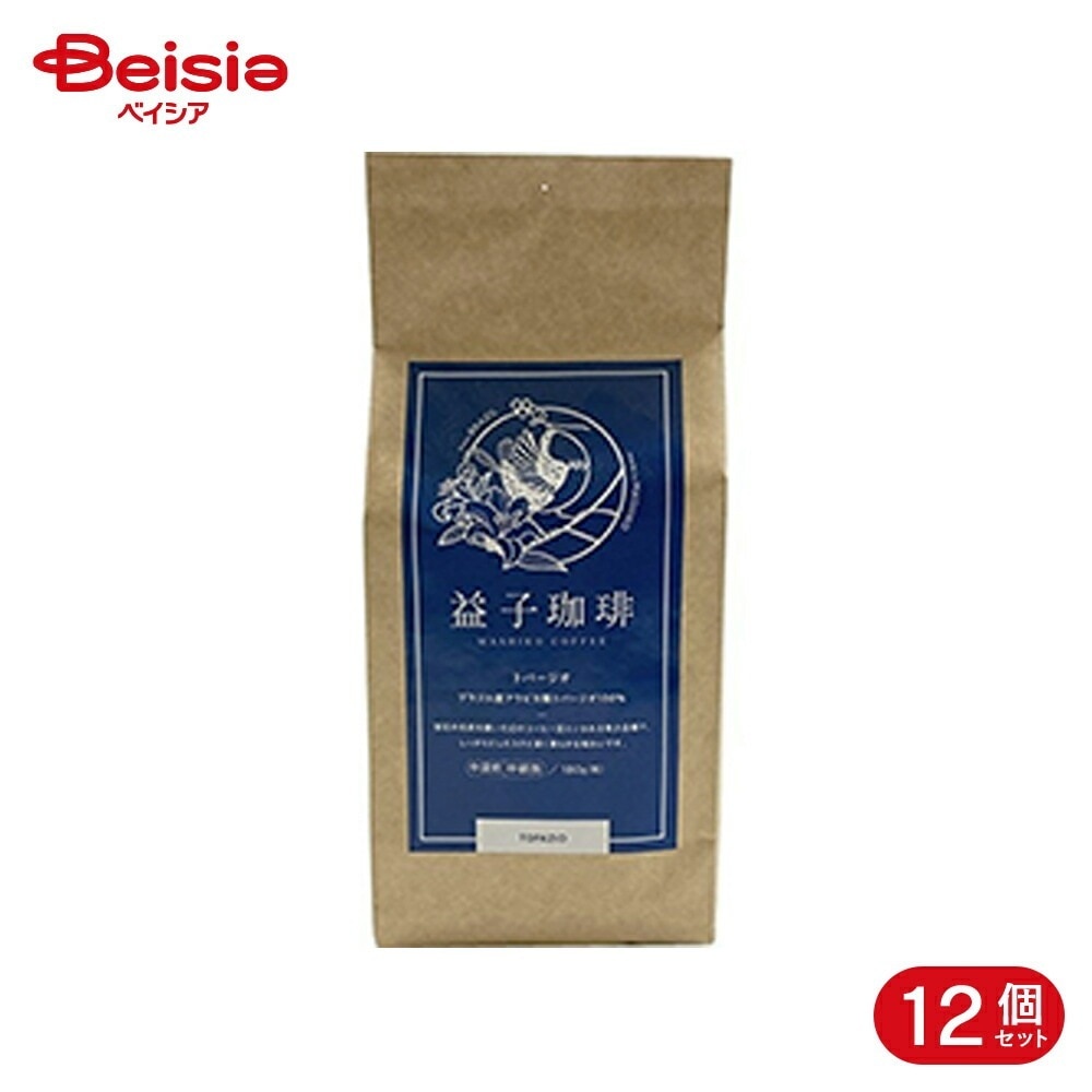 ITC 益子珈琲 トパージオ 粉 180g 12個