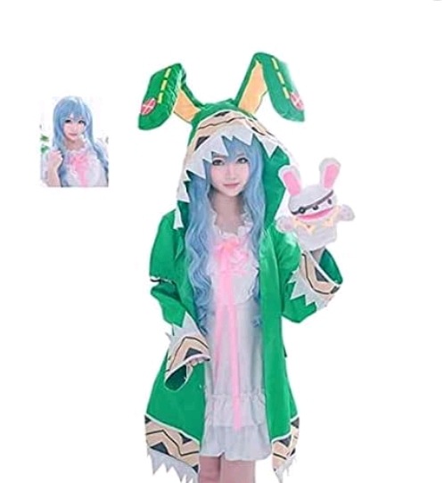 デートウォーズ吉野コスプレコスチューム耳おもちゃウィッグ追加可能