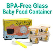 Qoo10 Baby Food Containers 4ea Set Baby Food Containers ベビー マタニティ