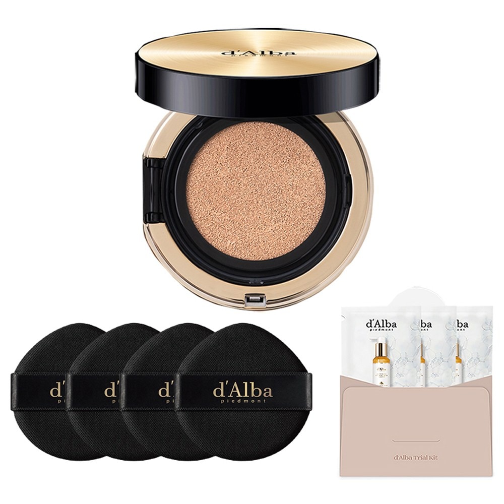 ダルバグローフィットセラムカバークッション15g+パフ4p+セラムクレンザー9mlセット21号（クッション）1セット