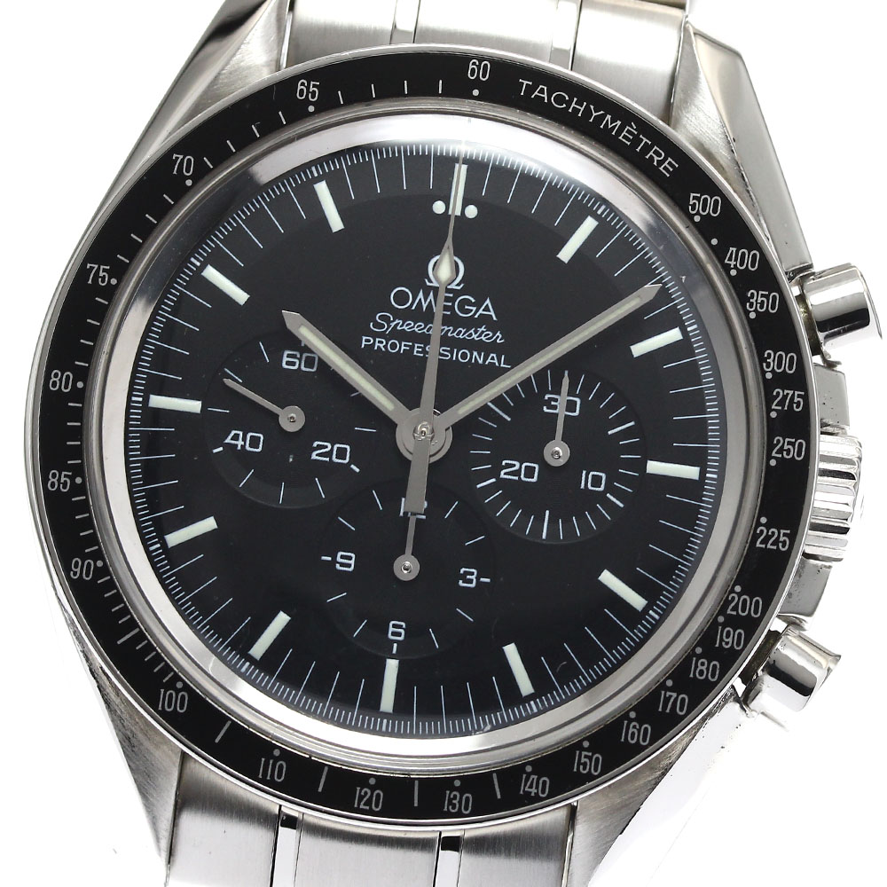 訳あり オメガ OMEGA 3572.50 スピードマスター プロフェッショナル クロノグラフ 手巻き メンズ 保証書付き_898242【中古】