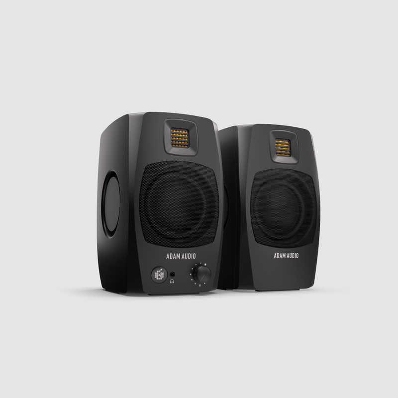 ADAMAUDIO　モニタースピーカー ブラック［2本］　D3VBlack