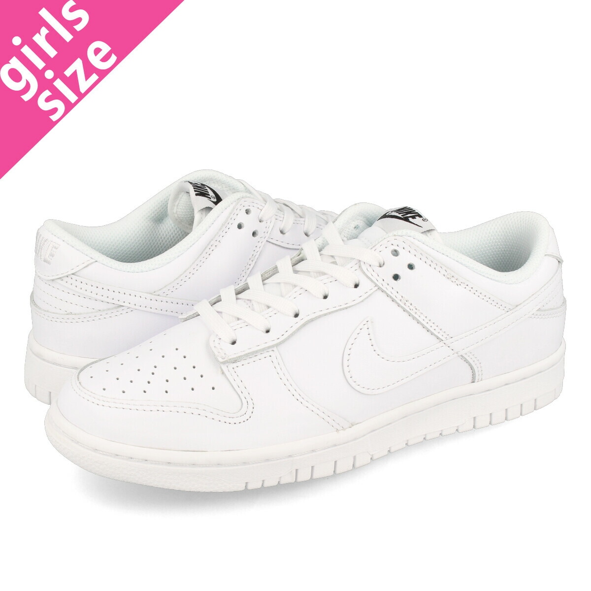 NIKE WMNS DUNK LOW WHITE/WHITE/WHITE