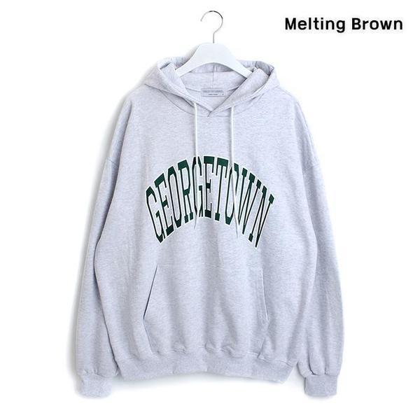 オーバーフィットパーカー オーバーフィットマンツーマン長袖Tシャツ gv2