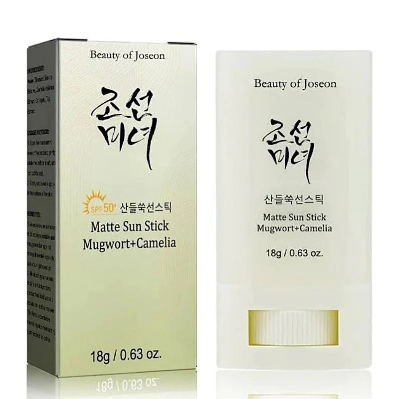 [1+1] マット サン スティック(SPF 50+ PA++++) 18g 2個 /ヨモギ+ツバキ