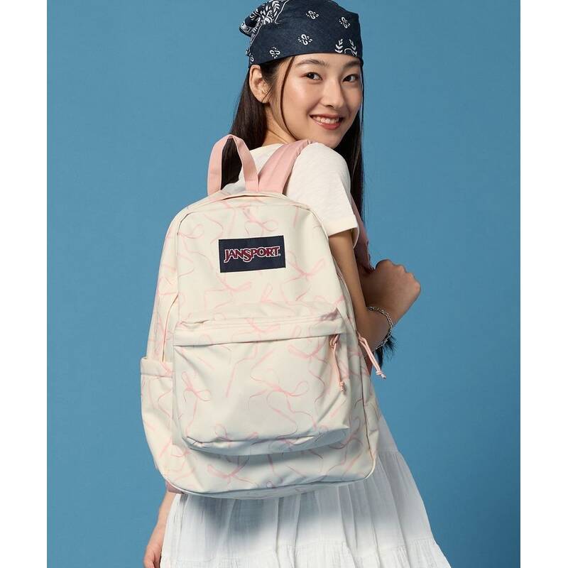 ジャンスポーツ JANSPORT スーパーブレイクプラス ラップトップ ROWS OF BOWS JSPU262MBBP001RO 424245